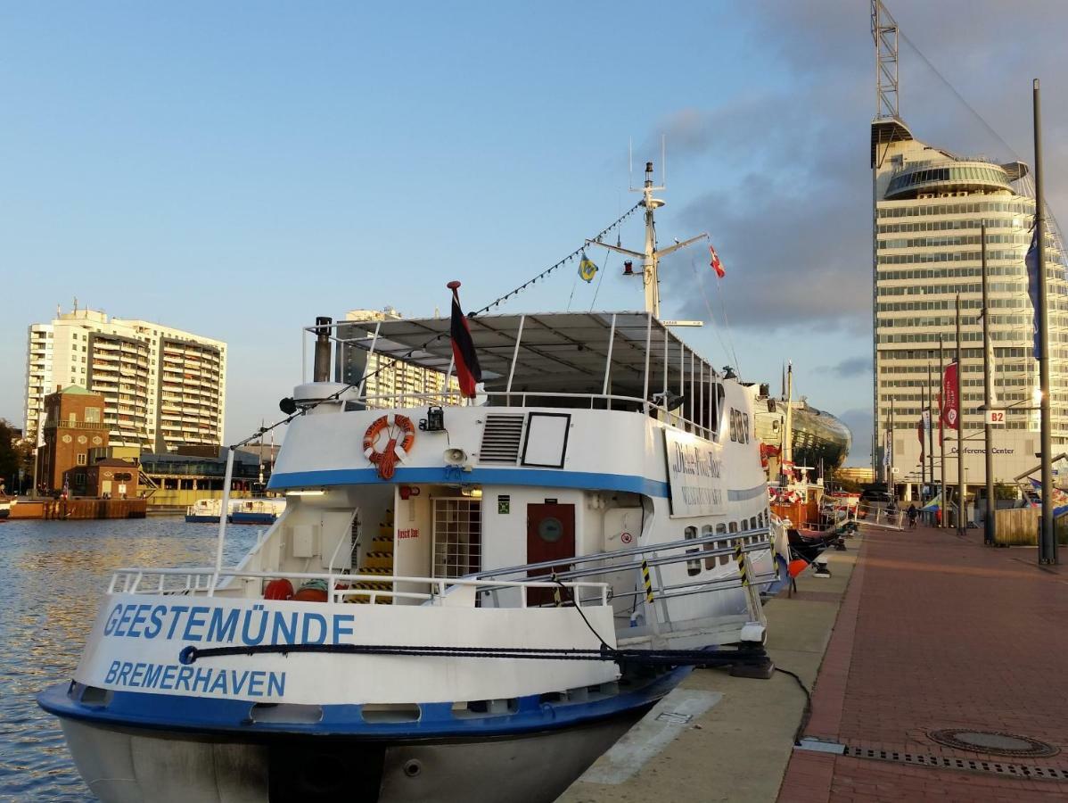 Ferienwohnung Koralle - Am Wasser Bremerhaven Ngoại thất bức ảnh